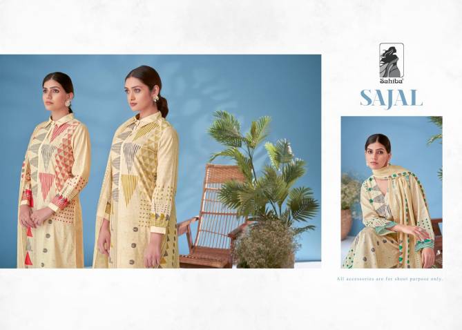 Sajal By Sahiba Moscow Cotton Digital Printed Dress Material Wholesale Price In Surat